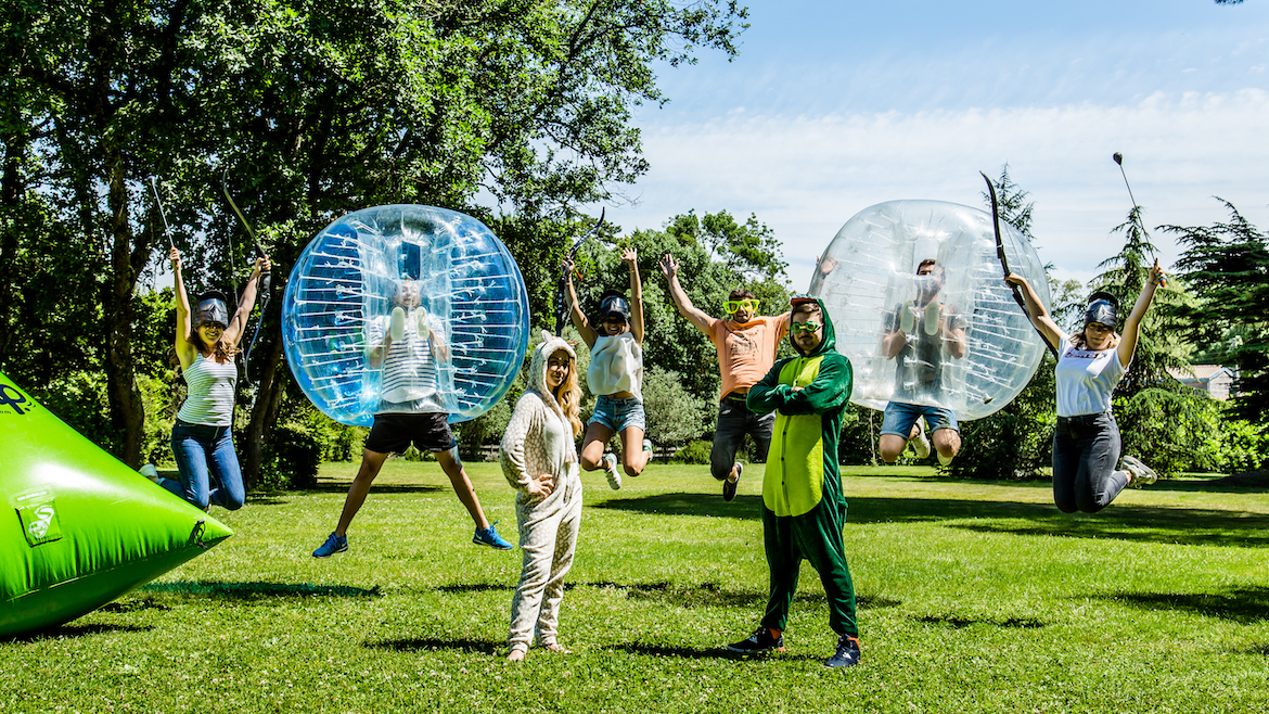 Bump Games Grenoble - Bubble Foot / Archery Bump / Laser Bump