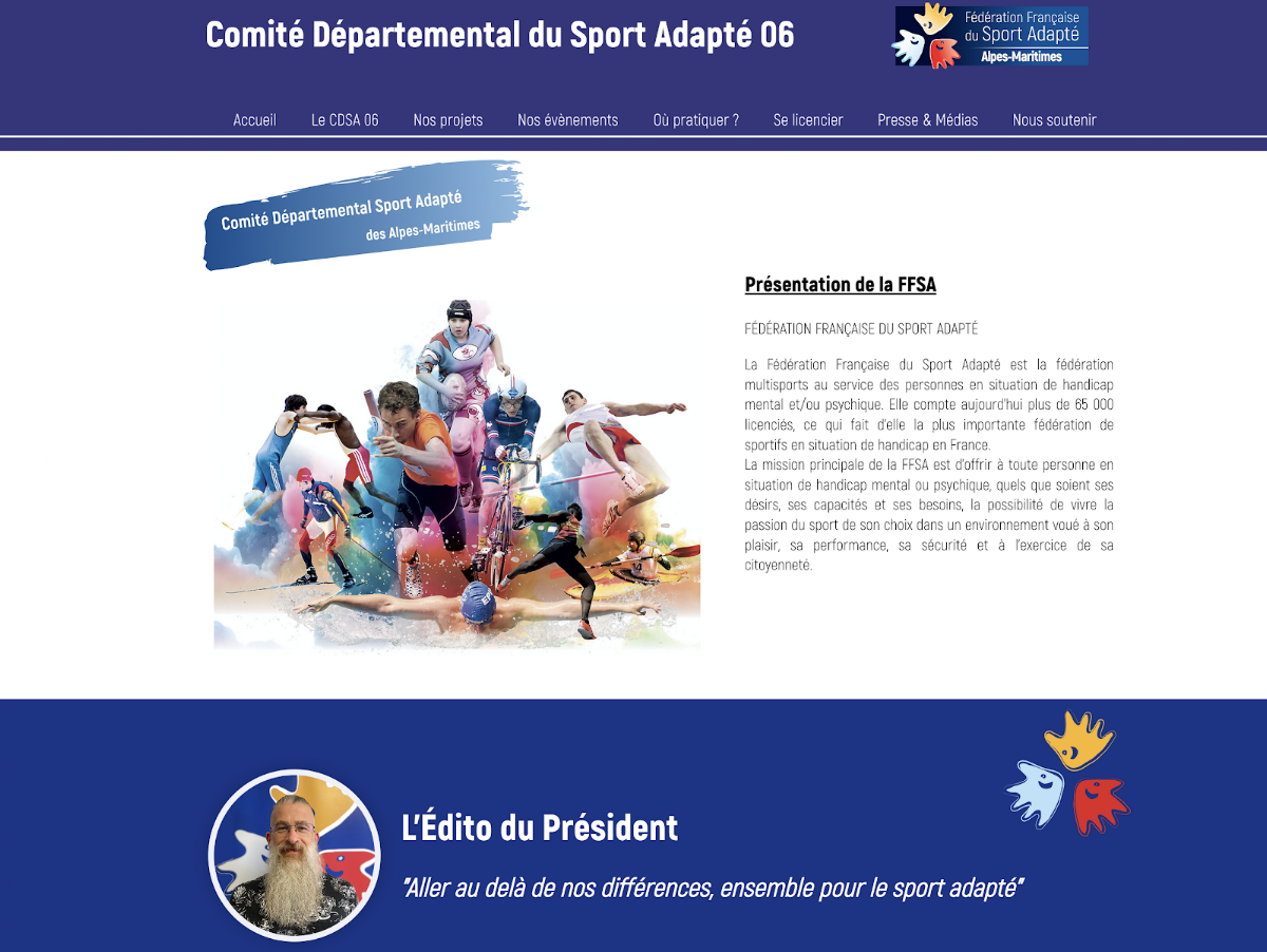 Comité Départemental Sport Adapté des Alpes-Maritimes