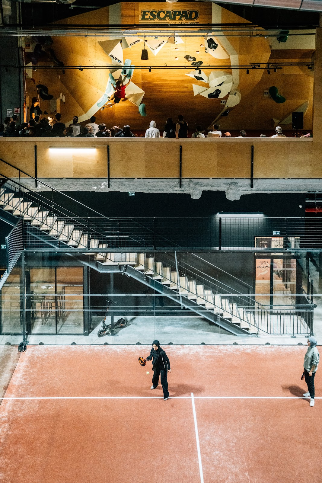 ESCAPAD – Centre d’escalade, restaurant et padel à Lille