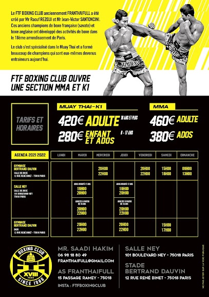 FTF BOXING CLUB - Photo principale