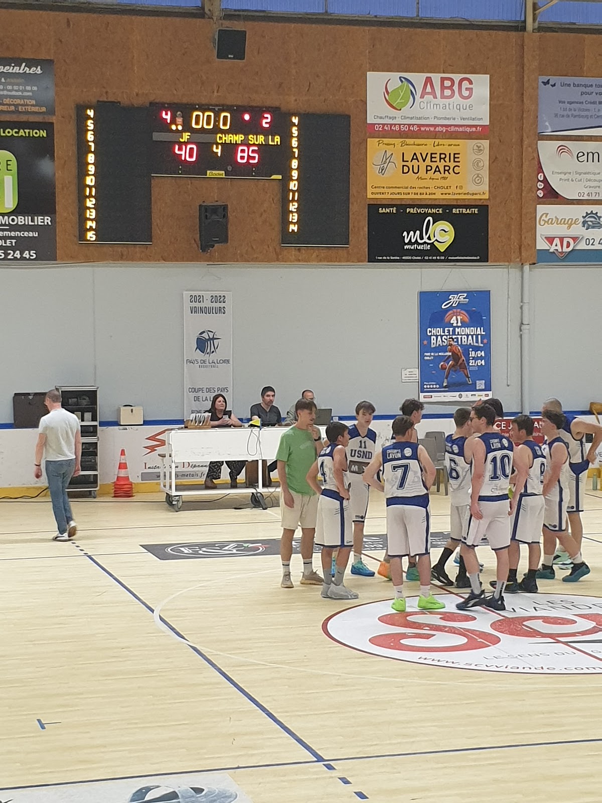 Jeune France Basket Cholet - Photo principale