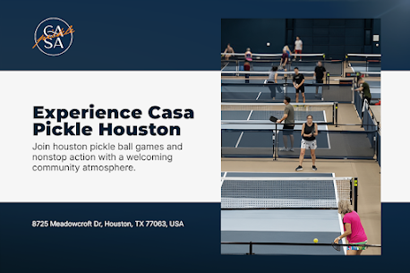 Pickleball court
