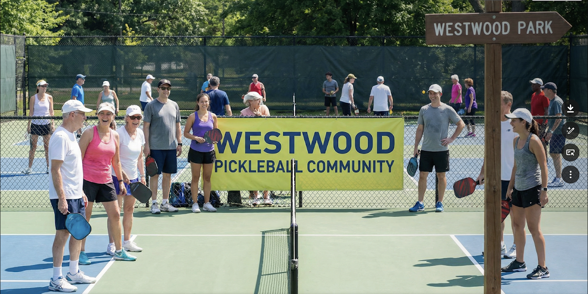 Pickleball court