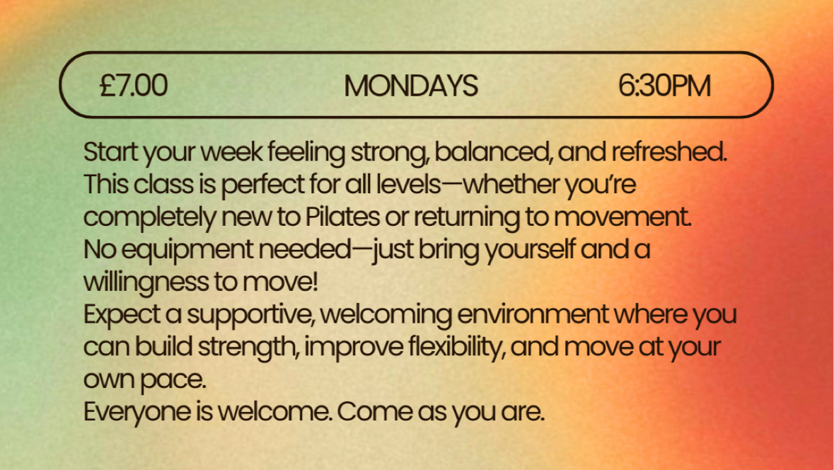 Pilates with Maddy - Photo 1