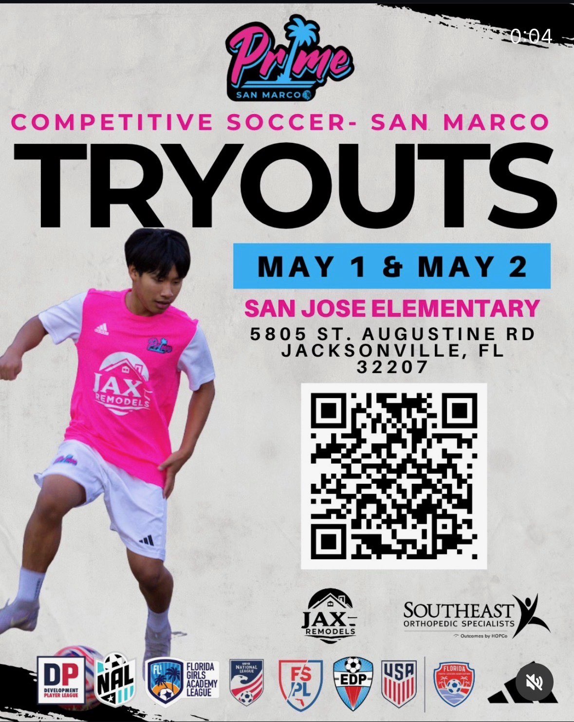 Prime San Marco Youth Soccer Program