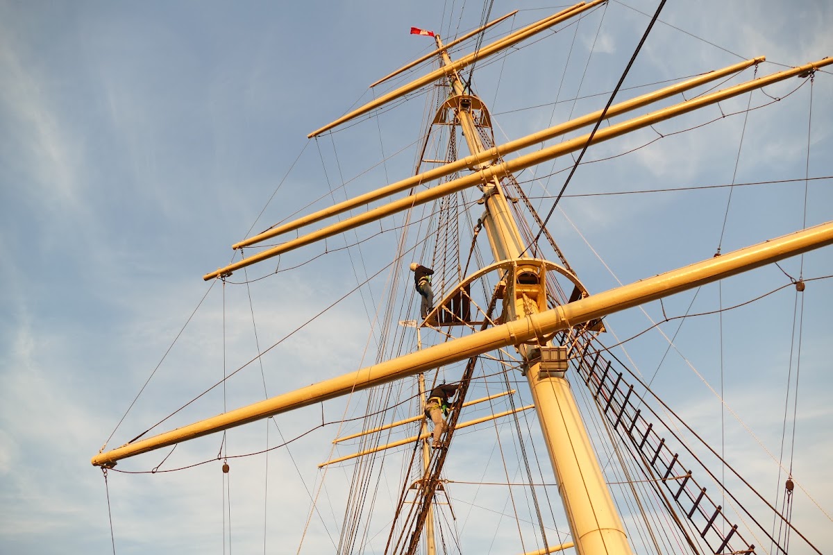 schnurstracks Kletterlocation Rickmer Rickmers