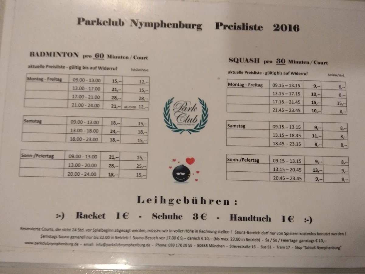 Squash Nymphenburg - Photo 2