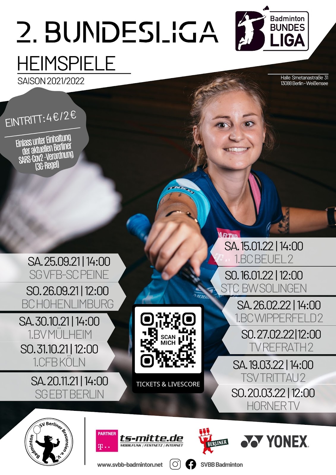 SV Berliner Brauereien Abt. Badminton - Photo 3