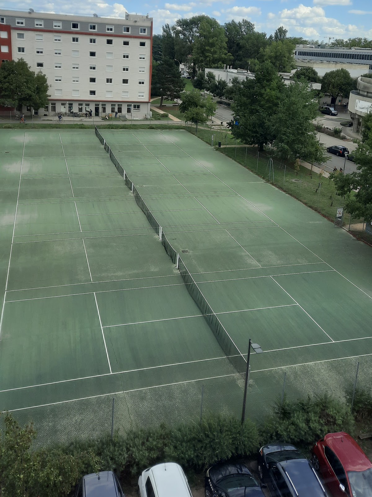 Terrains de tennis - Campus de la Doua