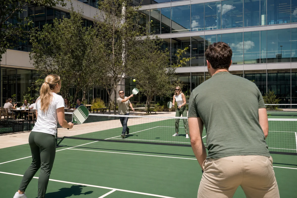 The Pickleballers - Constructeur terrain de pickleball - Photo 3