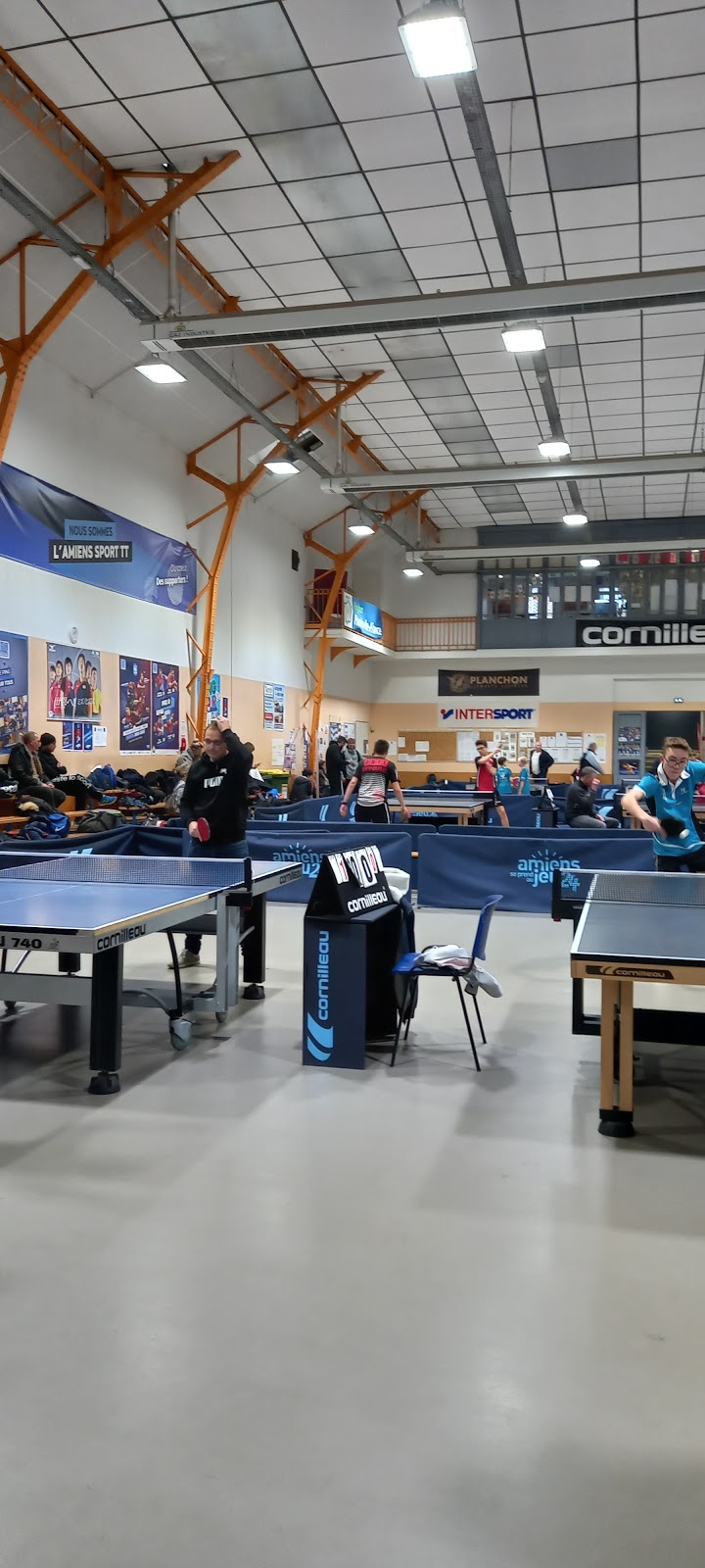 Salle LABAUME Amiens Sport Tennis De Table